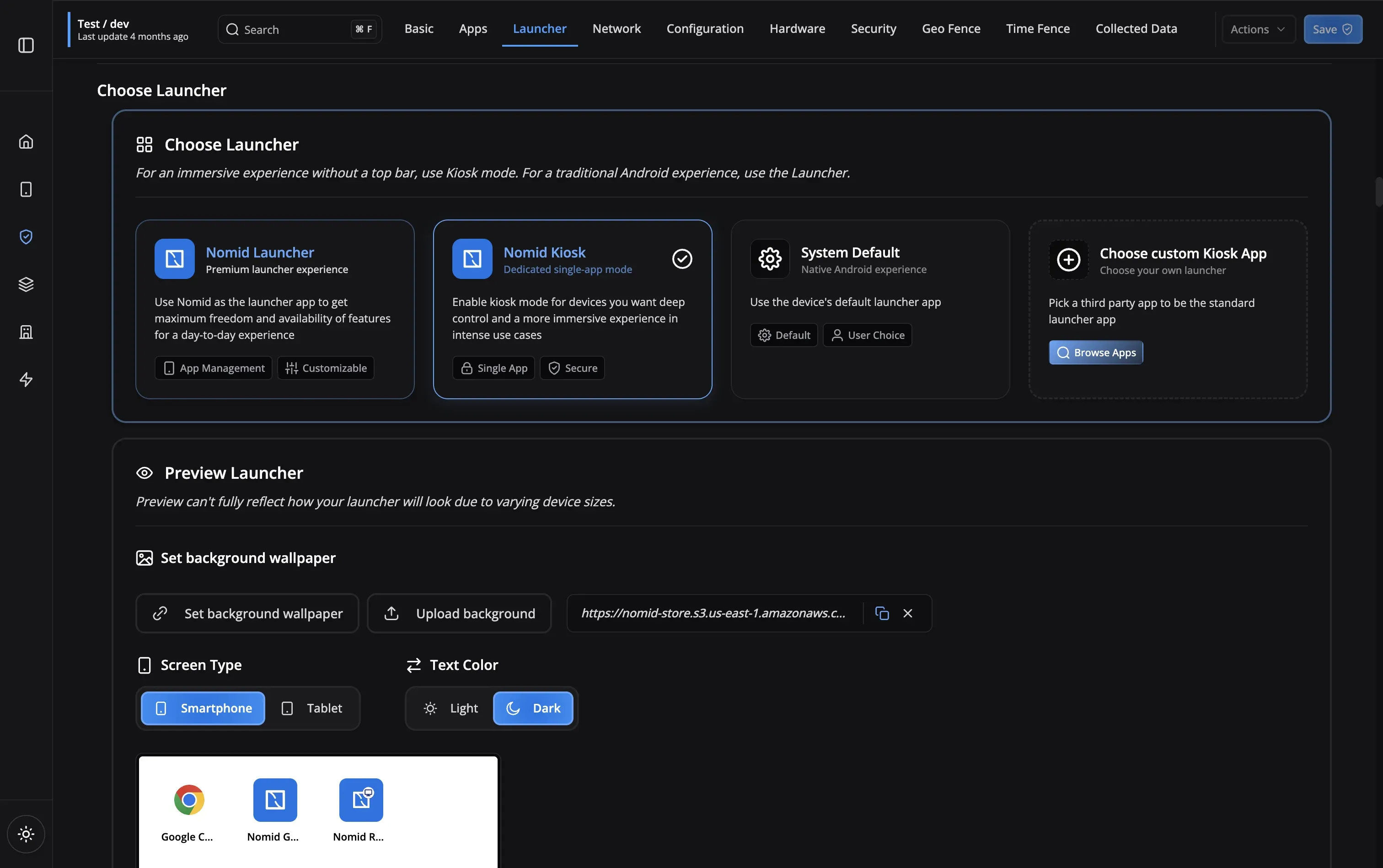 Kiosk Mode for Medical Devices