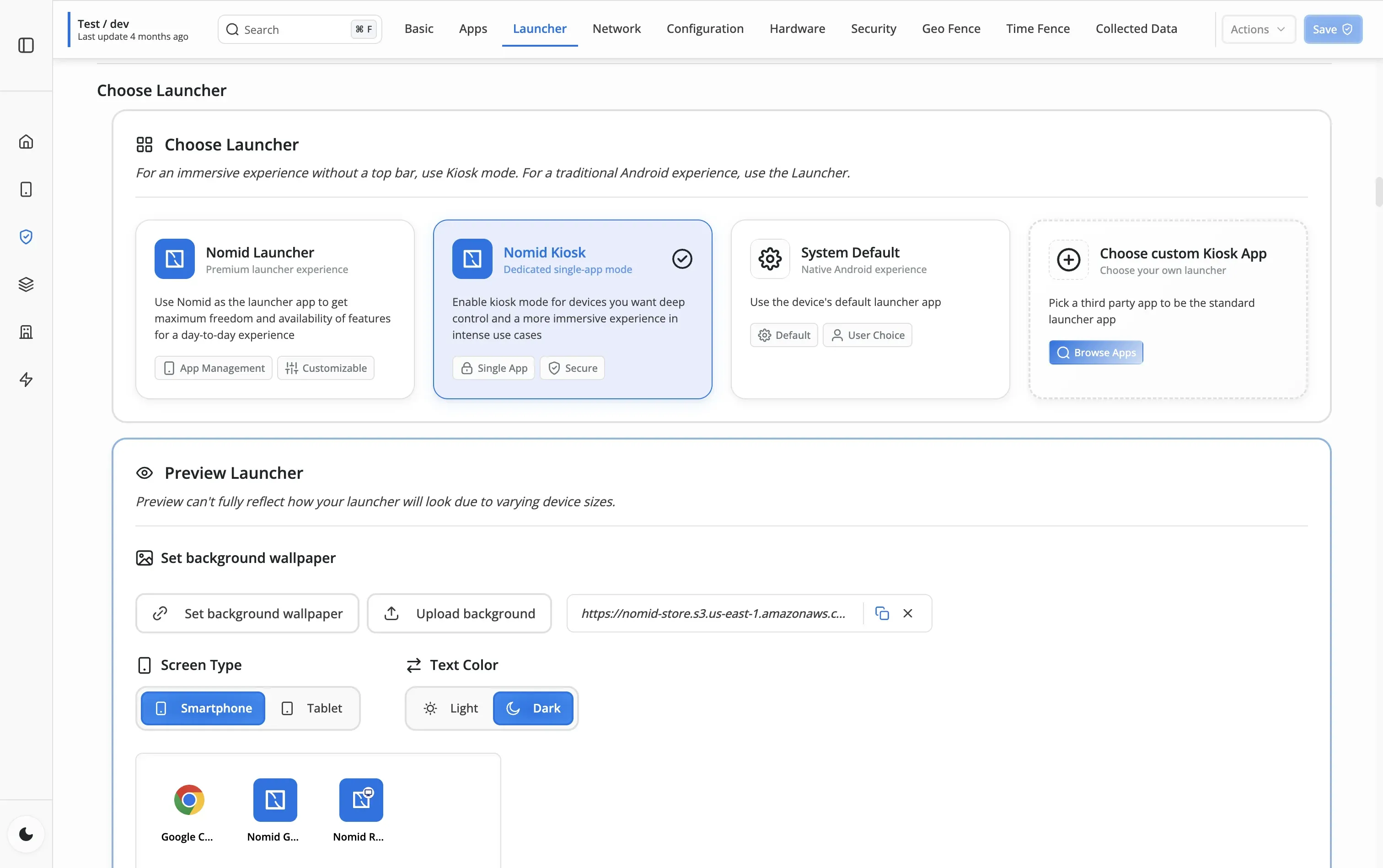 Kiosk Mode for Medical Devices